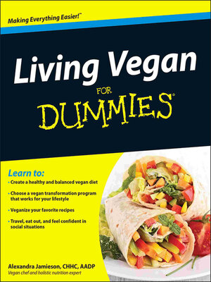 cover image of Living Vegan For Dummies